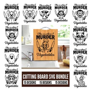 Cutting Board SVG Bundle, Cutting Board Laser Designs, Funny Cutting Board SVG, Sarcastic Cutting Board SVG, Charcuterie Board Svg