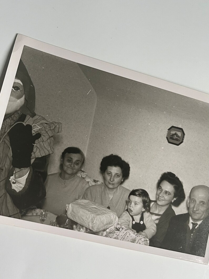 Pass the Parcel, Strange, Uncanny Black and White Photograph of Family ...