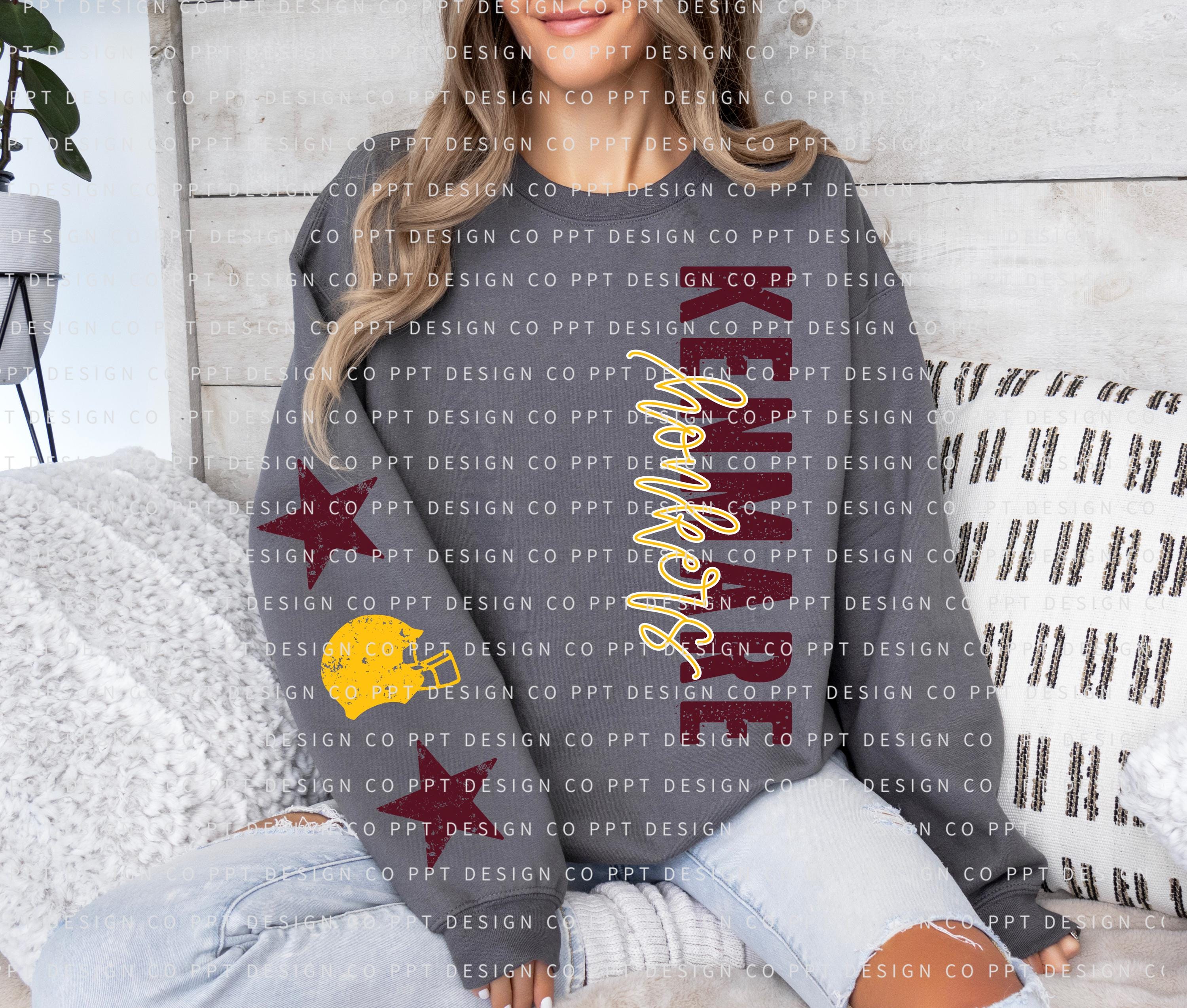 Customizable Mascot Design PNG: School Spirit Wear (Digital Download)