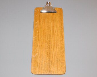 Small Extended Hardwood Clipboard (13" x 5.5")