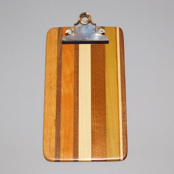 Small / Memo Sized Hardwood Clipboard