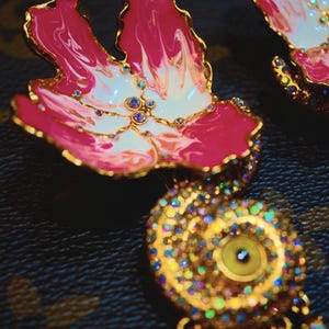 Statement earrings designed to stand out without overpowering