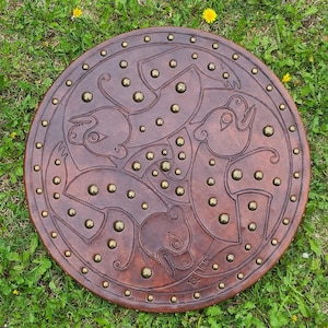 Scottish targe - Celtic bears