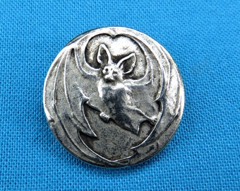 Vampire Bat Button, 13/16", Small Victorian Reproduction