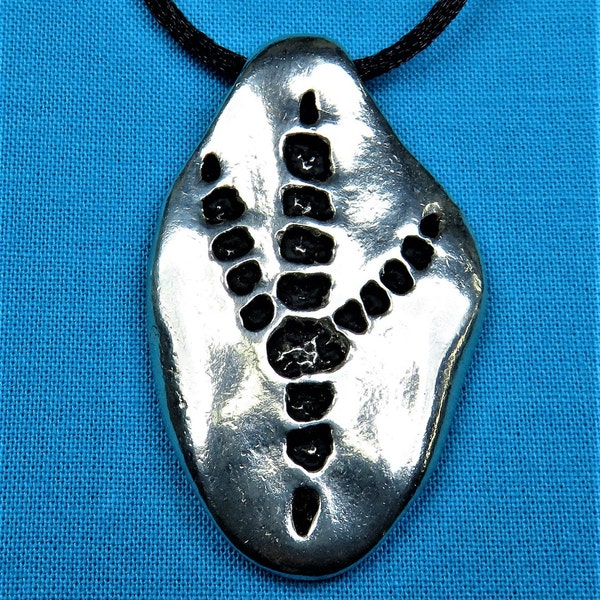 Raven Track Necklace