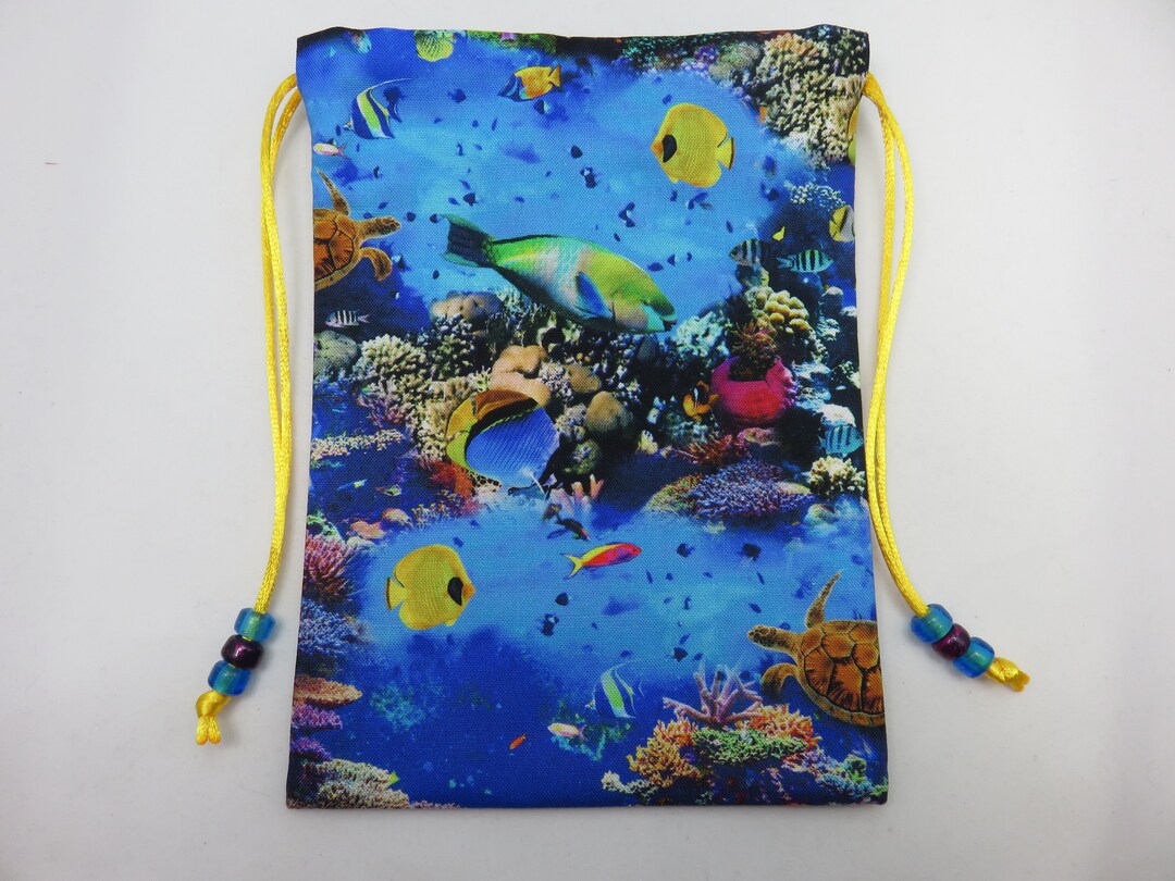 Deep Sea Coral Reef Tarot Bag - Etsy