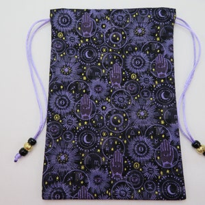 Jumbo Purple Tarot Bag
