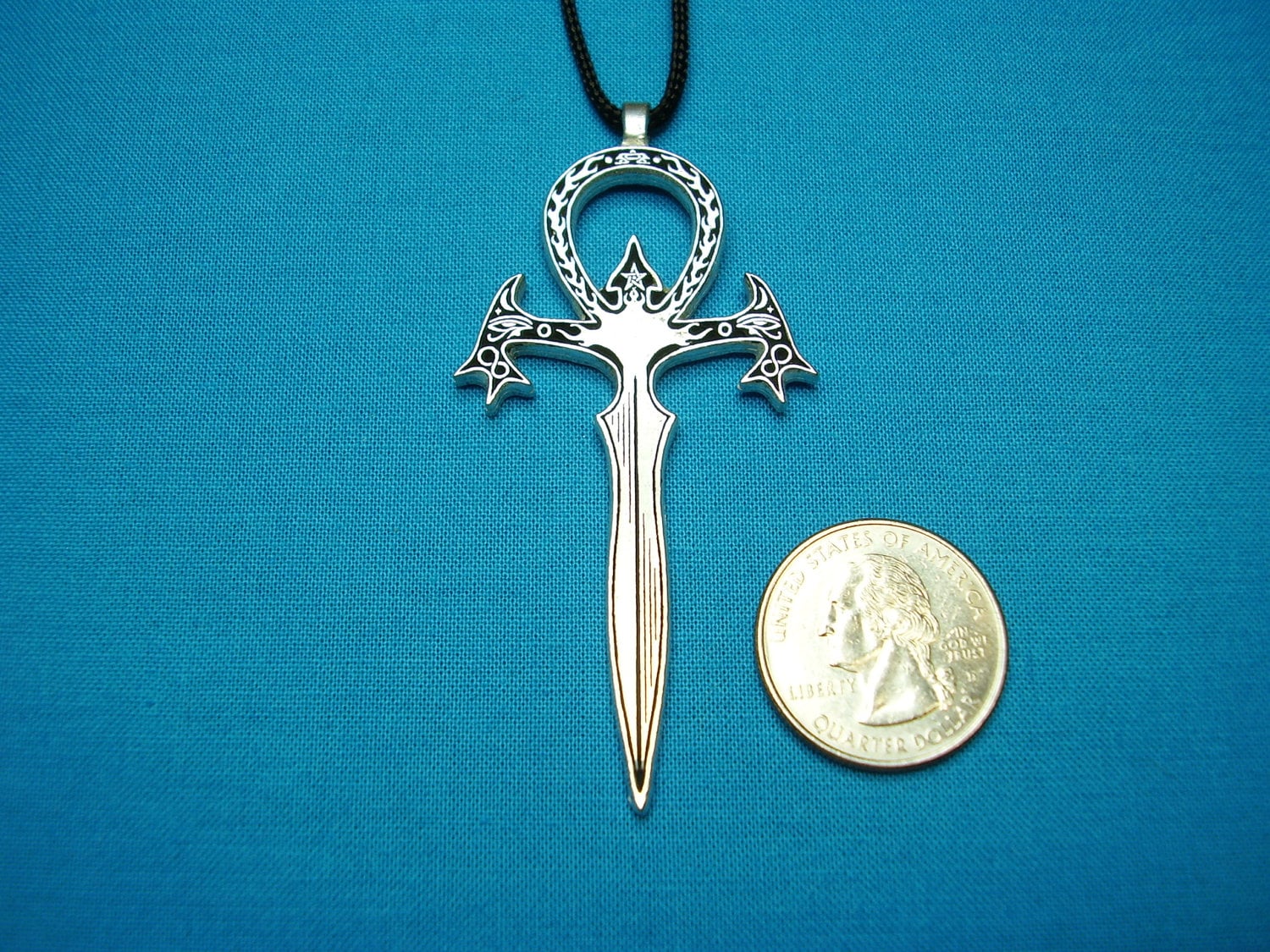 Vampire ankh best sale pendant