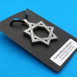 Heptagram Necklace or Earrings, 7 Seven Pointed Septegram