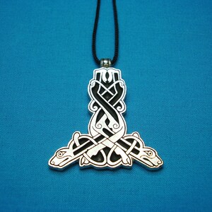 Tribal Wolf Therian Pride Necklace Large - México