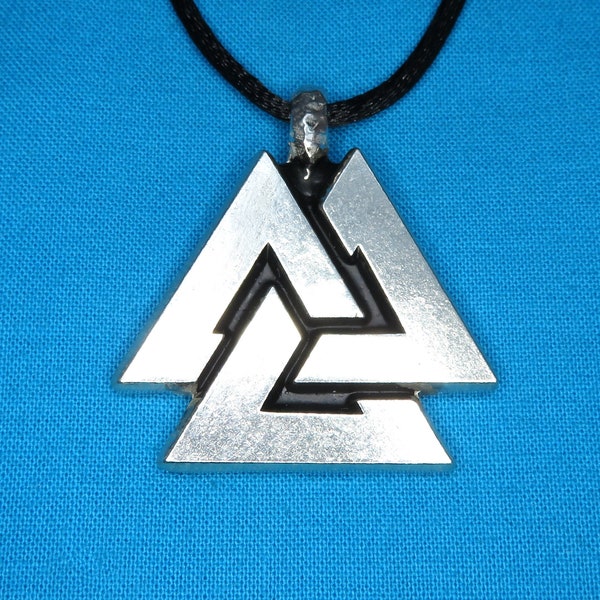 Valknut Pendant Necklace Viking Pendant Odin Wotan Norse