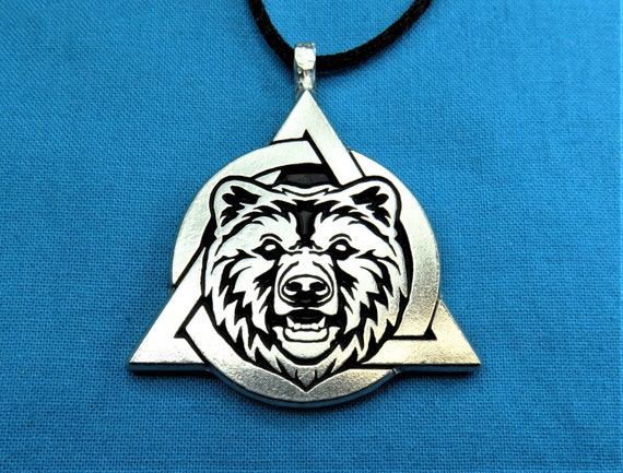 Tribal Bear Therian Pride Necklace Large - Etsy