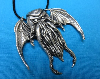 Winged Cthulhu Necklace