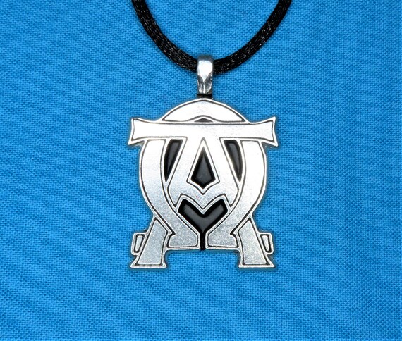 Alpha omega pendant best sale silver