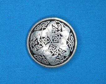 1" Celtic Horse button, Epona