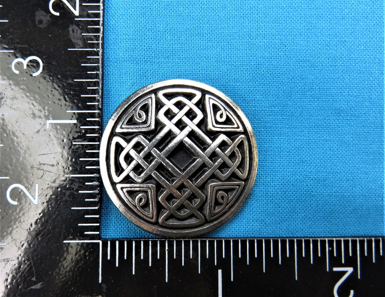 Celtic Shield Cross Button, 1 1/4 image 5