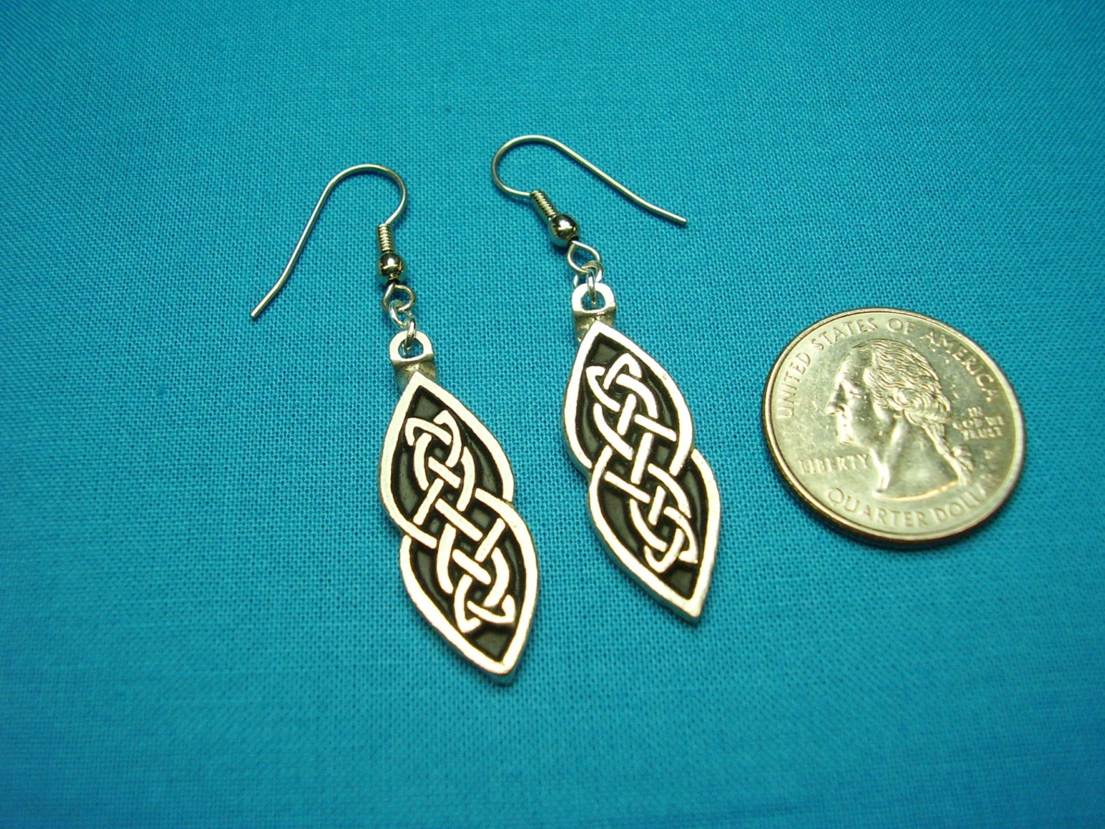 Celtic Knot Earrings Etsy