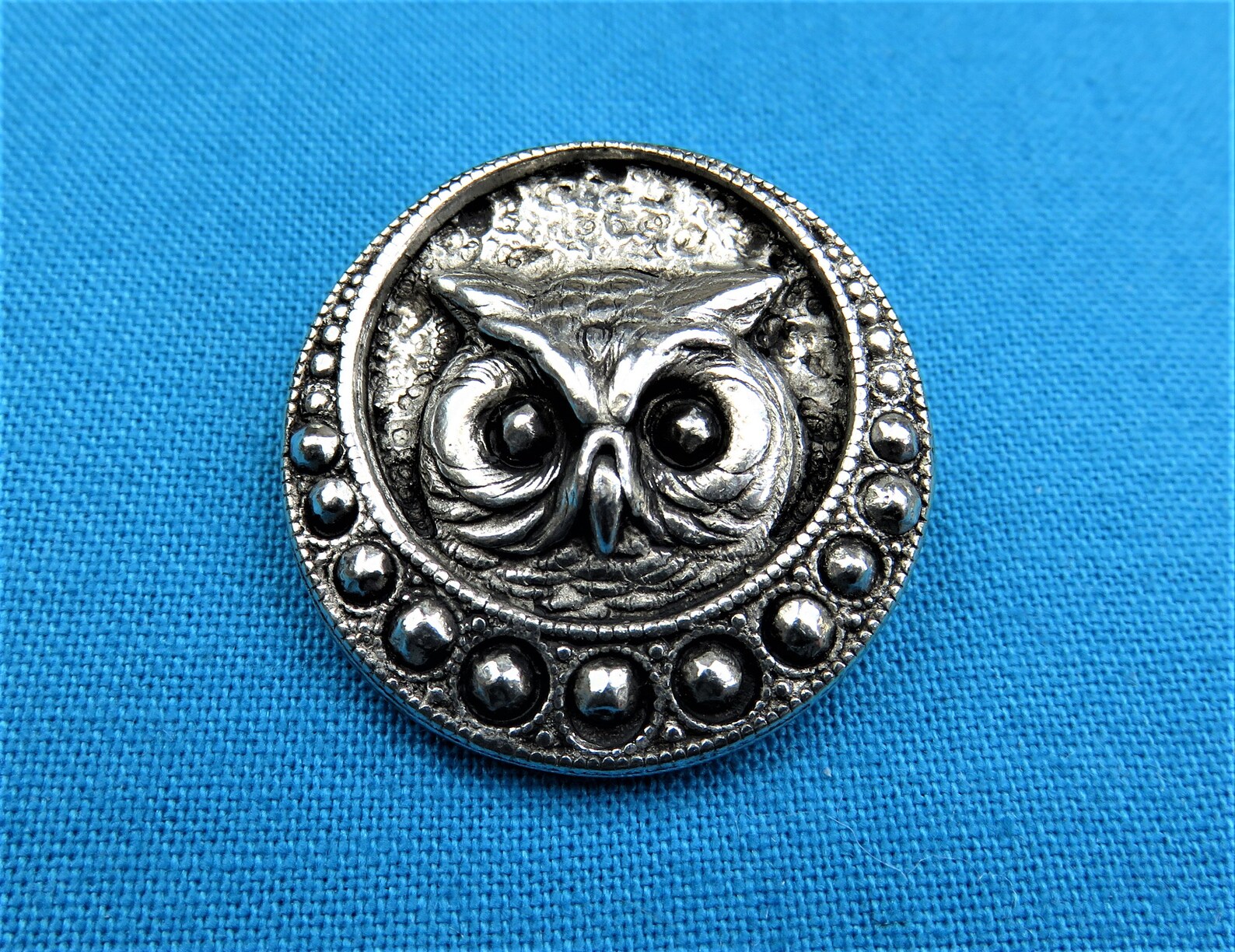 Owl Button 1 Etsy
