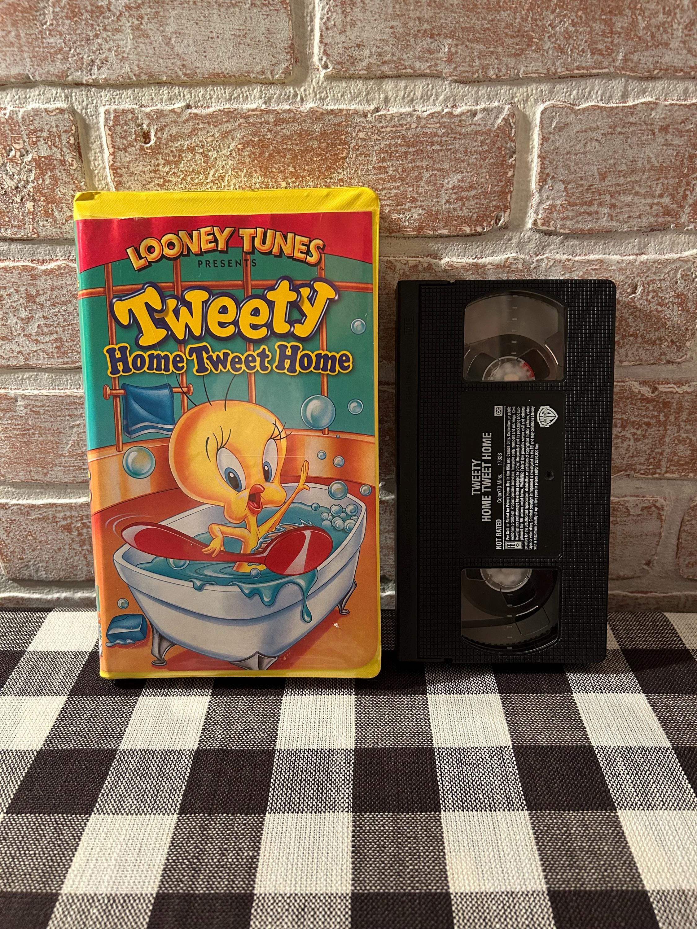 1999 Tunes Looney シリアルナンバー入り 置物 Bird Tweety Tweety Etsy - VHS Home Tweet Home Bird 置物