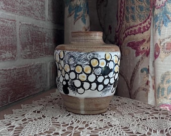 Signed Studio Pottery Bud Vase | Hand Thrown Stoneware Vase | Modern Rustic Ceramic Art | Dated 2010 | Contemporary Artisan Decor