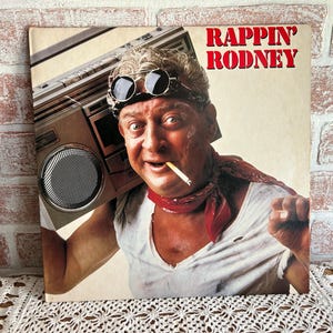 Vintage 1983 Rodney Dangerfield Rappin&#39; Rodney Comedy Vinyl Record Album