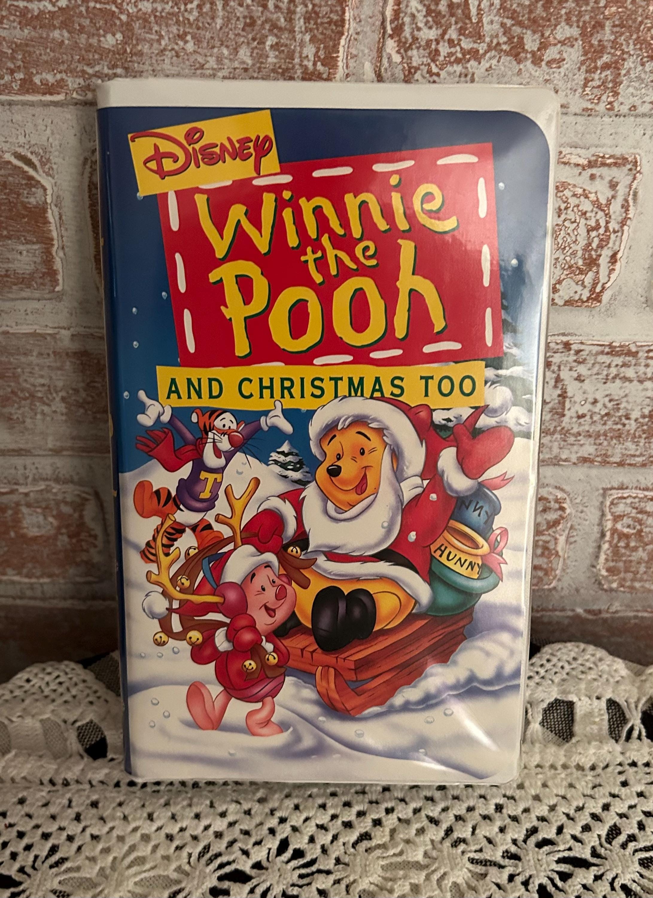 Walt Disney Winnie the Pooh and Christmas Too Clamshell VHS - Etsy