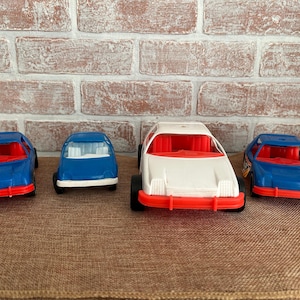 Vintage Plastic 1970's - 1980's Amloid & 1970's Gay Toys AMC Pacers - Set of 4
