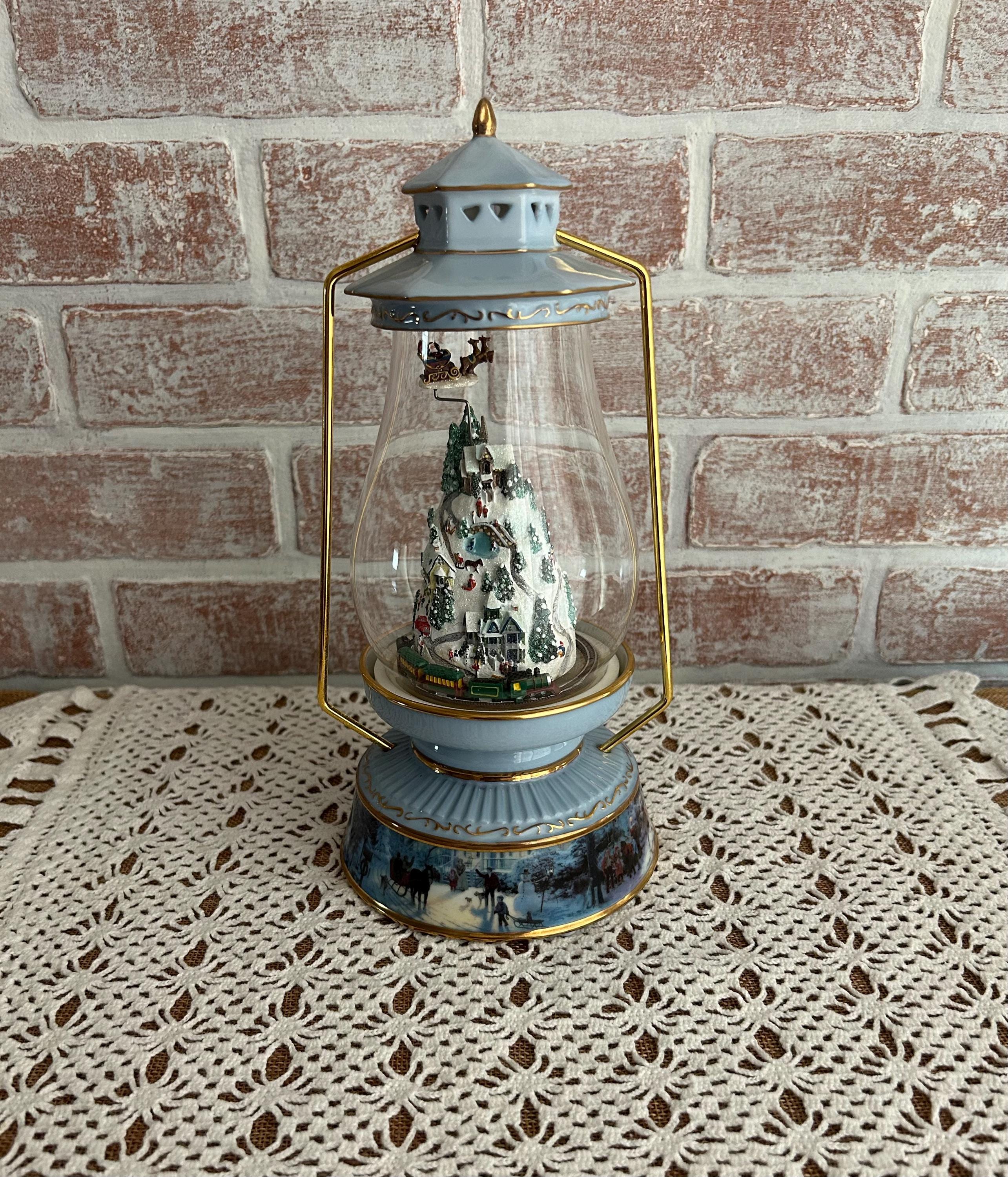 トーマスキンケード ヴィンテージ ステンドグラス 嵐の中の光 灯台 風景 トーマス・キンケード Beauty and the Beast Dancing in the