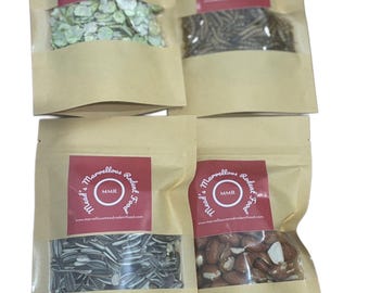 Rodent Food Treat Bundle: Natural Hamster, Gerbil, Rat Snacks