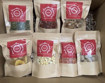 Rodent Food Treat Bundle: Natural Hamster, Gerbil, Rat Snacks
