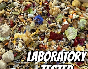Handmade Dwarf Hamster Food: Natural Forage Mix, Lab Tested