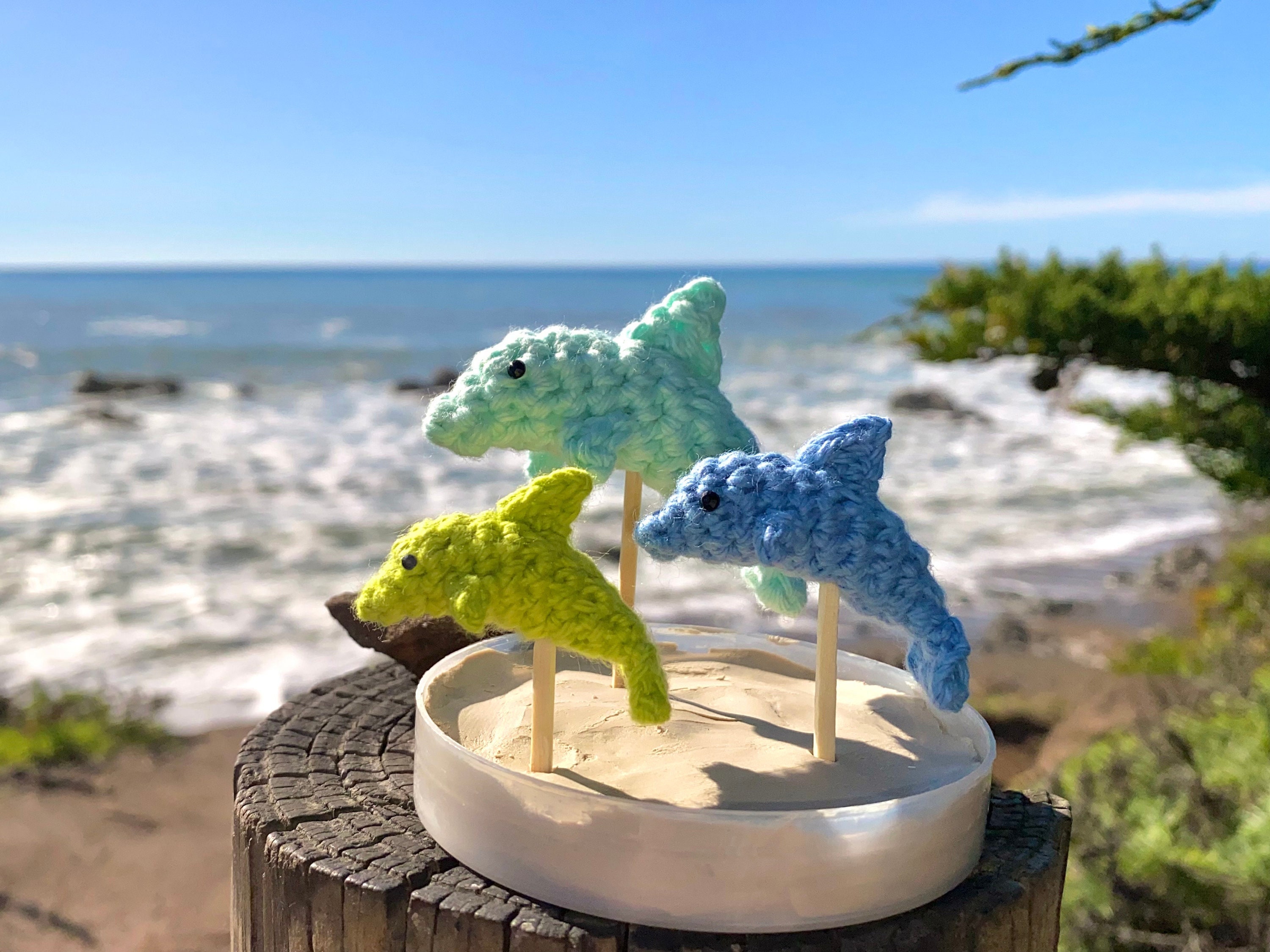 Mini Dolphin Crochet PDF Pattern