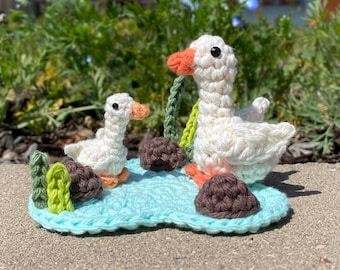 NO-SEW Mini Goose Crochet PDF Pattern