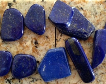 Parcel of 9 Lapis Lazuli