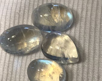 Rainbow Moonstone Cabochon Parcel