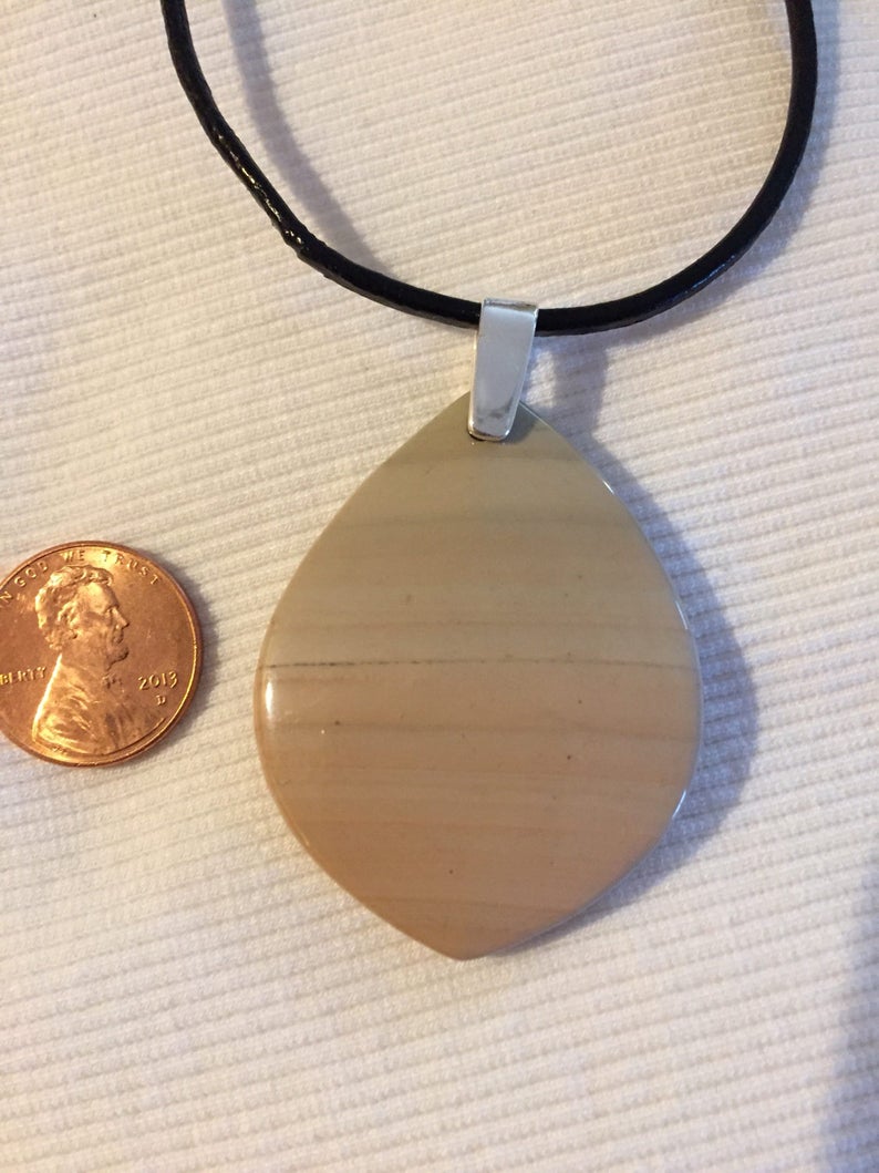 Jasper Pendant Necklace image 3