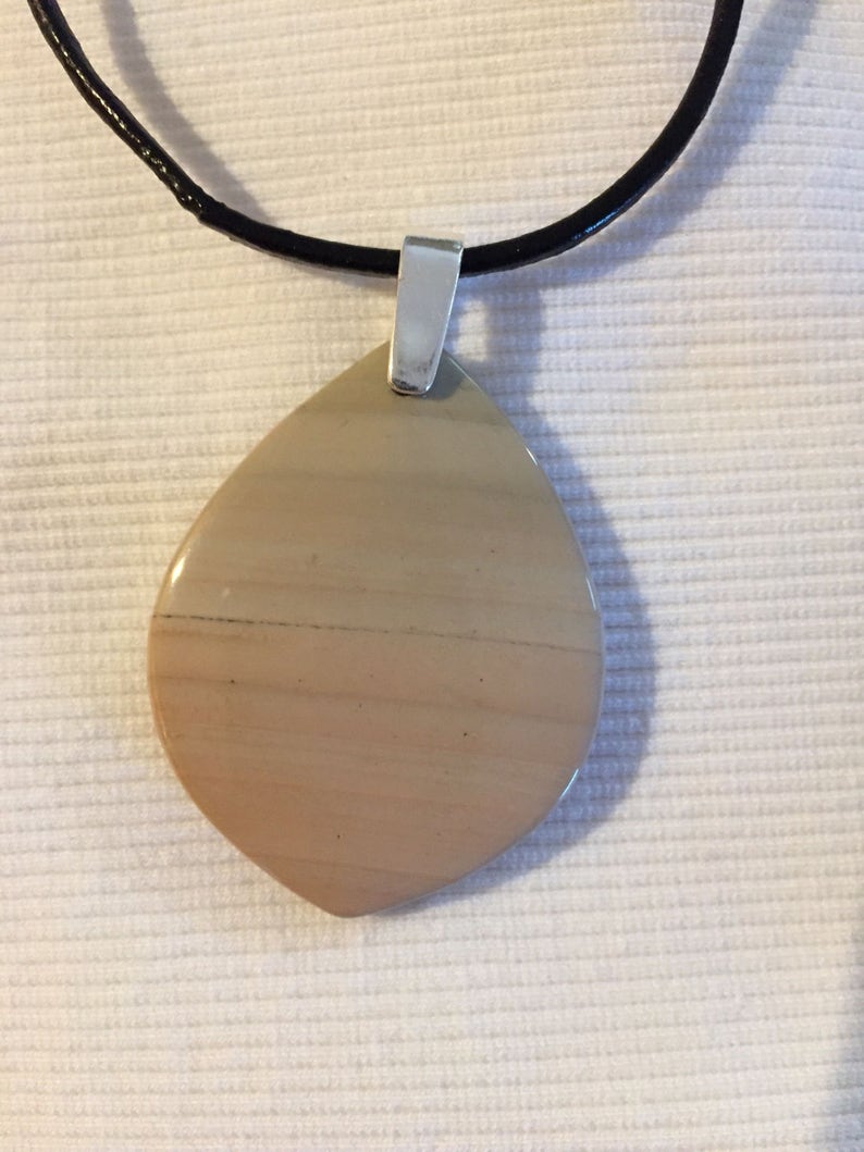 Jasper Pendant Necklace image 2