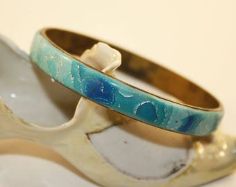 Polymer Clay Cuff Bracelet