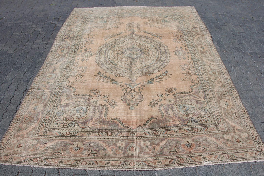 Acem Rug Rugs Turkish Rug, Vintage Rug, 8x10 Oversize Rug, Antique Rug, Rugs for ...