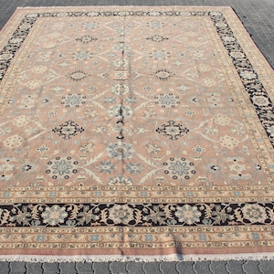 Vintage Turkish Rug, 12x15ft, 366x452cm