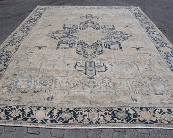 Vintage Turkish Rug, 297x400cm, Large 10x13ft