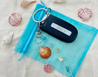 Handmade Shell Keychains