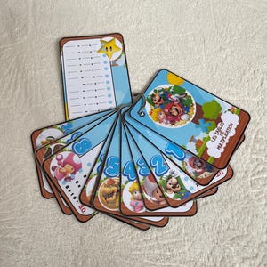 Porte clé  cartes des tables de multiplication