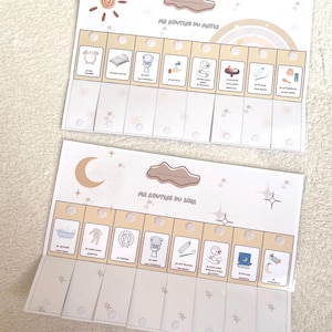 PDF Routine du matin et soir pour enfants