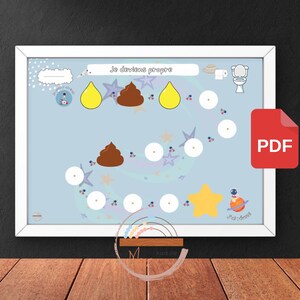 PDF Tableau d'apprentissage de propreté pour enfants
