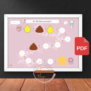 PDF Tableau d'apprentissage de propreté pour enfants