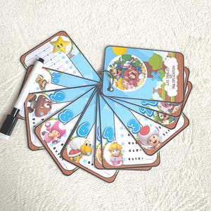 Porte clé  cartes des tables de multiplication