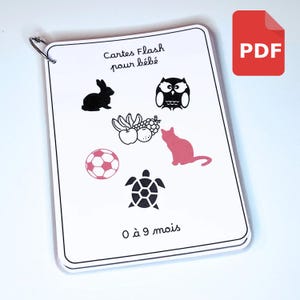 PDF cartes flash pour bébé