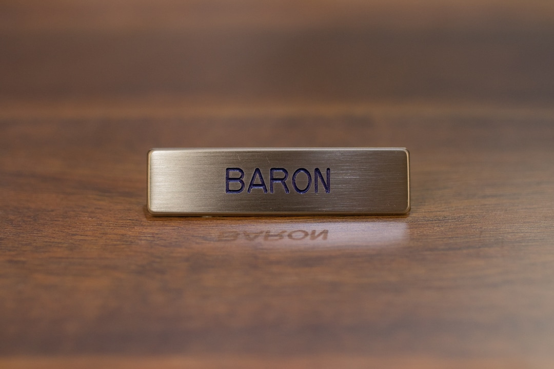 US Air Force, Service Dress Metal Name Plate, Clutch Pin-on, Badge,  Personalized - Etsy