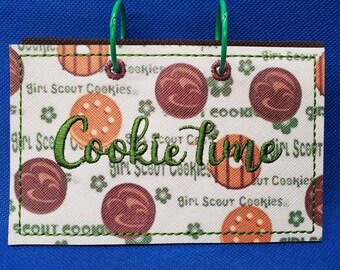 COOKIE TIME (02) - note card binder - index cards - special notes - recipes - travel notes - pictures - Mothers Fathers Bridal event gifts